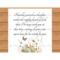 Peter 5:6-7 Humble Yourselves Butterflies And Wildflowers Watercolor Vintage Verses Bible Verse 8x10 Wall Art Printable Digital Download 
 Peter 5:6-7 Humble Yourselves Butterflies And Wildflowers Watercolor Vintage Verses Bible Verse 8x10 Wall Art Printable Digital Download